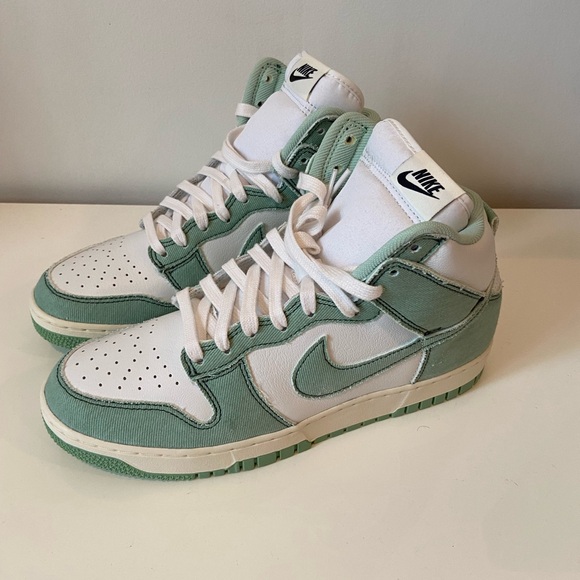 Nike Shoes - New Nike Dunk High 1985 Women's Shoes Enamel Green DV1143-300